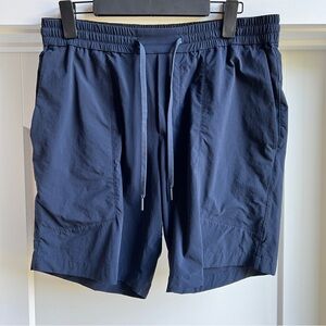 Lululemon Bowline Ripstop 8” Shorts (Large, Blue)